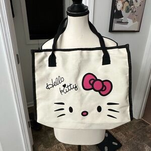 Hello Kitty Cream Tote Bag
